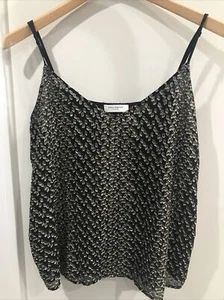 Equipo Mujer Correa Espagueti Top M Mezcla Seda/Metálica - Imagen 1 de 7