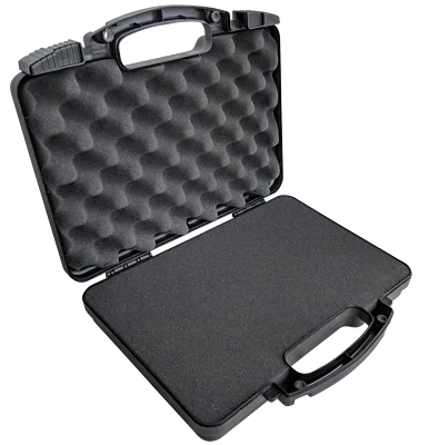 Hard Pistol Case Lockable TSA Approved 22LR 45 .38 Revolver Firearm Handgun Case - Image 1 of 4