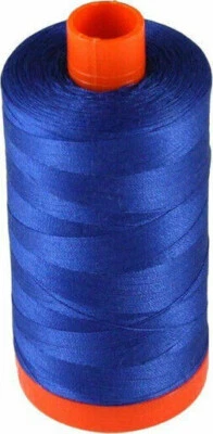 Aurifil Mako Cotton Thread Medium Blue 2735 50Wt 1420Yds - Image 1 of 3