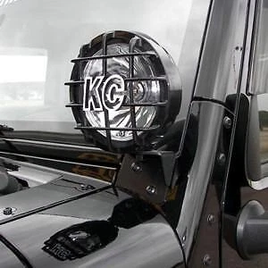 Soportes de montaje de luz de pilar A parabrisas KC HiLiTES 7316 para Jeep Wrangler JK 07 Foto 1 de 4