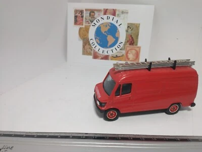PMPB6-0264 Camion Sapeurs Pompieri Solido Mercedes 407D 1/50 Feuerwehr - Immagine 1 di 2
