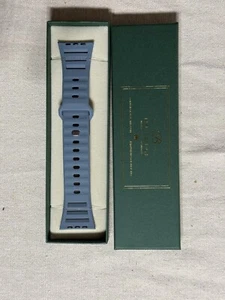 Bridge "The Flow" Apple Ultra 2 49mm Watch Strap Blue Silicone - Zdjęcie 1 z 14