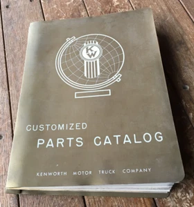 VINTAGE KENWORTH CUSTOMIZED PARTS CATALOG 1960'S - Picture 1 of 4