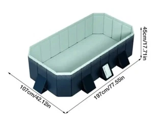 3M Large Swimming Pool Foldable Frame Pools - Picture 1 of 7