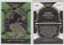 2023 Panini Select Concourse Neon Green Prizm /75 Robby Snelling #65