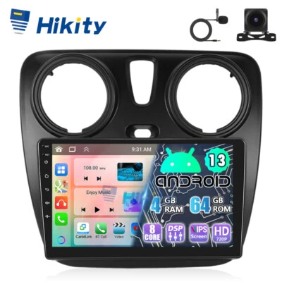 8Core 4+64GB 9" Android13 Autoradio CarPlay Für Dacia Lodgy Dokker GPS Navi WIFI - Bild 1 von 4