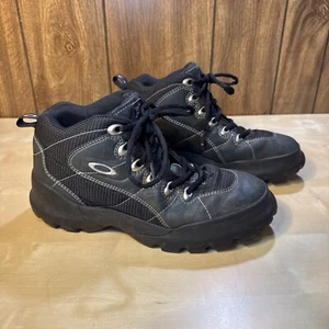 Botas de Senderismo Oakley Nail Skull And Crossbones Negras y Verdes Usadas Para Hombre’s 9.5 - Imagen 1 de 12