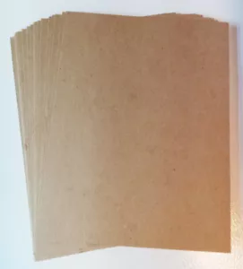 50 Chipboard Pads 8.5" x 11" Scrapbook Photo Laser 22pt Cardboard Sheets 8 1/2" - Picture 1 of 1