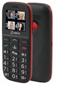 Olympia teléfono móvil móvil para personas mayores teclas grandes Bluetooth estación de carga Bella - Imagen 1 de 4