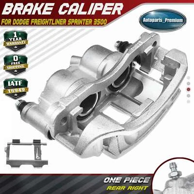 Pinza de freno de disco con soporte para Dodge Freightliner Sprinter 3500 trasera derecha Foto 1 de 4