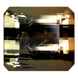 10.57 ct  Octagon (13 x 12 mm) Unheated / Untreated Mozambique Bi- Tourmaline - Picture 1 of 2