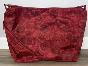 Reisetasche Samantha braun rot - Bild 1 von 13
