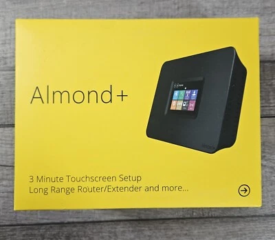 Securifi Almond+ WIFI Router Touchscreen Smart Home Hub Long Range Extender Plus - Image 1 of 4