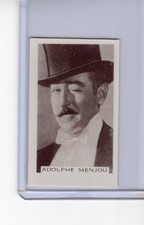 Facchinos Chocolate Wafers 1936 Cinema Stars #82 NM Adolphe Menjou