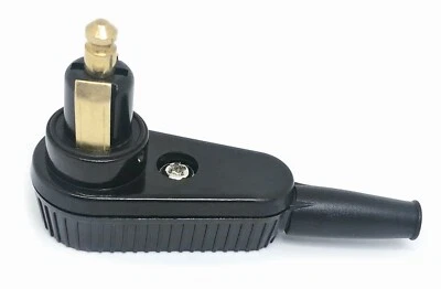 Stecker für Motorrad spritzwasserfest, DIN4165-Bordsteckdosen, kleiner Stecker - Bild 1 von 2