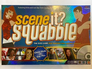 SCENE IT? SQUABBLE THE DVD GAME MATTEL NEW SEALED - Picture 1 of 2