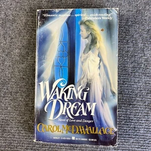 Waking Dream Carol McD. Wallace 1989 RARO 1ª Edición Libro de bolsillo Suspense Romance - Imagen 1 de 10