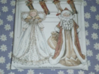 SIMPLICITY 8920 CHRISTMAS SANTA & ANGEL VACUUM CLEANER COVERS PATTERN-UNCUT - Image 1 of 3