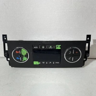 07-13 Chevy Tahoe Suburban GMC Yukon aquecedor CA unidade de controle climático 20921712 - Imagem 1 de 4