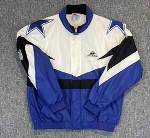 Vintage Dallas Cowboys Apex One NFL Pro Line Jacket XL Colorblock 90s Star Logo - Picture 1 of 23