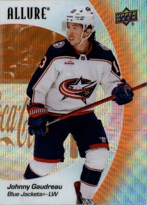 2023-24 Upper Deck Allure Orange Slice #43 Johnny Gaudreau - HKY - Image 1 of 2