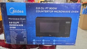Midea 0,9 pies cúbicos Horno Microondas Encimera 900W - Imagen 1 de 6
