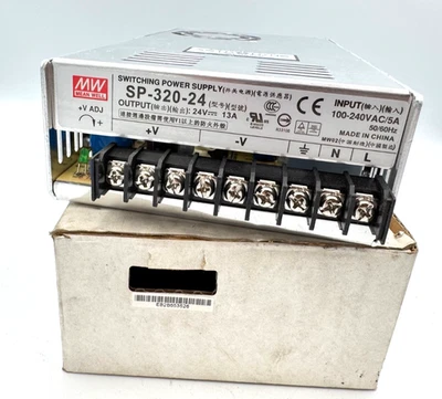 Mean Well SP‐320‐24 24V 13A 320W AC/DC P S - Recogida aérea y local gratuita segundo día Foto 1 de 4