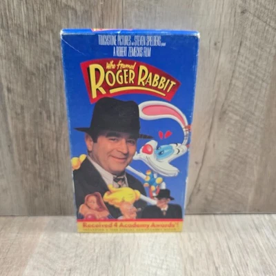 1988 Who Framed Roger Rabbit VHS Robert Zemeks Steven Spielberg Touchstone - Image 1 of 4