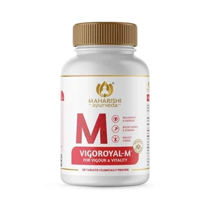 Maharishi Ayurveda Vigoroyal M 60 comprimidos para hombre, envío rápido - Imagen 1 de 2