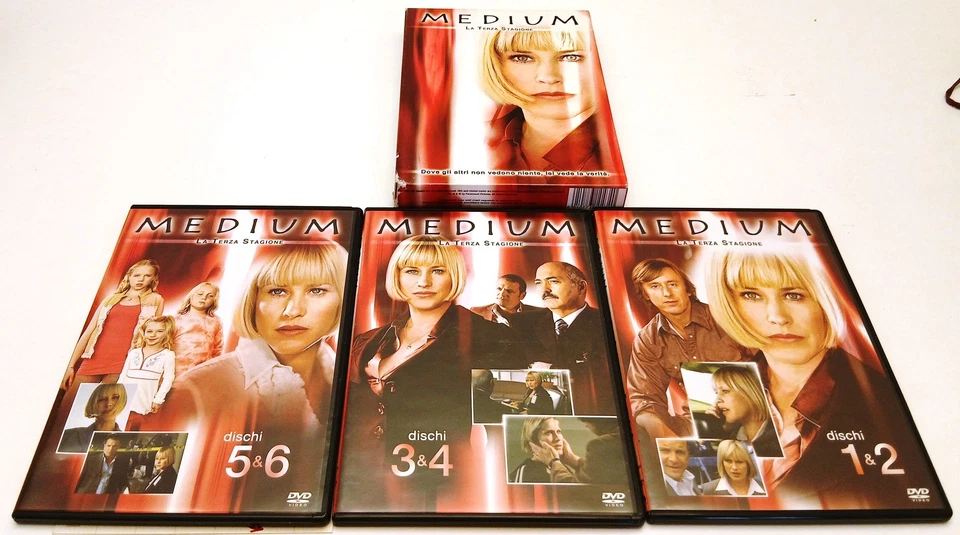 DVD- MEDIUM LA TERZA STAGIONE 6 DISCHI - PARAMOUNT - YFS984 - Immagine 1 di 1
