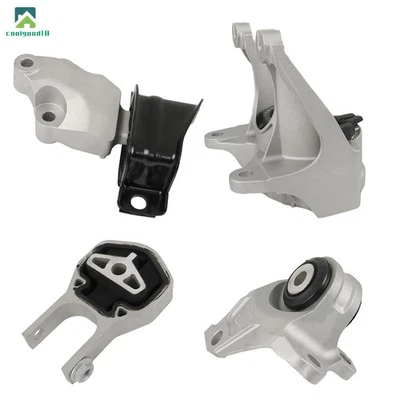 Soportes de motor y montaje de transmisión de 3,6 L para Ram Promaster 1500 2500 3500 4 piezas Foto 1 de 4