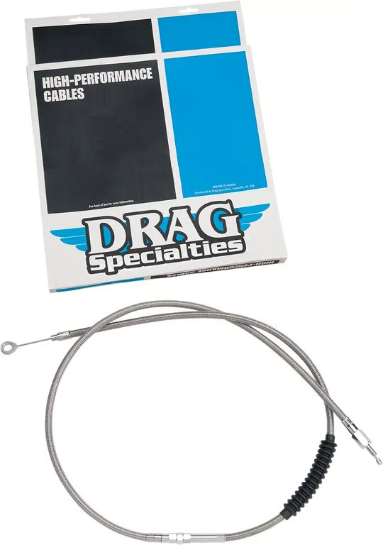 Cable de embrague trenzado de alta eficiencia de longitud alternativa Drag Specialties - 59 5/ Foto 1 de 3