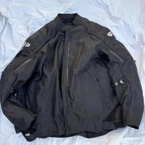 Joe Rocket Crossfire Jacket Mens 3X Black Motorcycle Insulated Waterproof Jacket - Picture 1 of 10