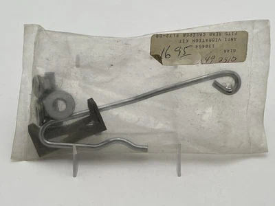 Kit Pinza Freno Trasera Anti Vibración Cromo Especialidades Harley FL 72-80 NUEVO Foto 1 de 4