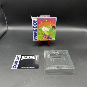 Baseball Game (Nintendo Game Boy, 1989) BOX & MANUAL ONLY w/ Shrink Wrap Hangtab - Picture 1 of 17