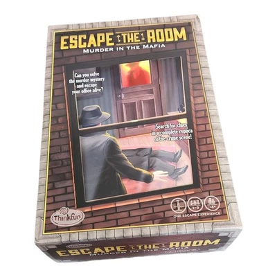 Thinkfun Escape The Room: Murder in The Mafia - , New, Opened Box - Image 1 of 4