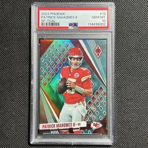 2023 Panini Phoenix - Patrick Mahomes II #19 Teal /125 SP PSA 10 GEM MINT Chiefs - Picture 1 of 3