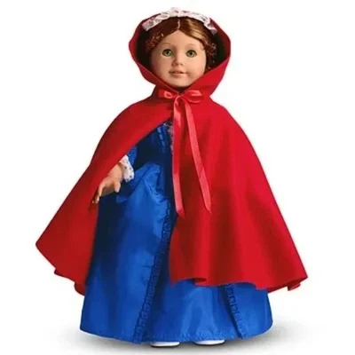 American GirlFelicity's Cardinal Cloak 1995 Pleasant Co. tag RETIRED New in Bag - Image 1 of 4