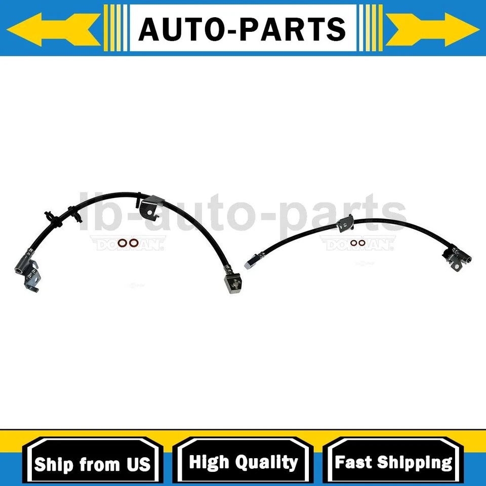 Manguera de freno delantera 2 piezas para Ford Expedition 2002-2006 5,4 L Foto 1 de 4