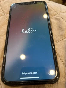 iPhone 11 64gb Unlocked Black With Otterbox Case - Photo 1 sur 6