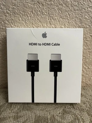 Apple HDMI to HDMI Cable MC838ZM/B | Black | New - Image 1 of 4