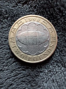 Rare £2 two pound coin Rugby World Cup 1999 - Picture 1 of 2