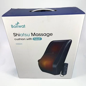 Nuovo Cuscino Massaggio Shiatsu Borlwat con Calore Modello R7 - Foto 1 di 6