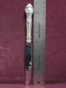 Sterling Gorham ENGLISH GADROON FRENCH BLADE KNIFE 8 7/8" No  Monogram - Picture 1 of 3