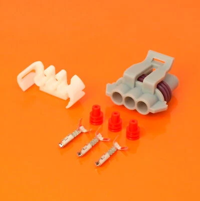 Genuine Delphi Metri-Pack 150 Series 3 Way Female Connector Kit - 12129946 - Image 1 of 4