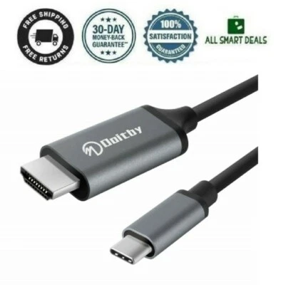 Cable Para Conectar Samsung Galaxy A La TV USB Tipo C A HDMI S20 S10 S10+ 9 8  Foto 1 de 4