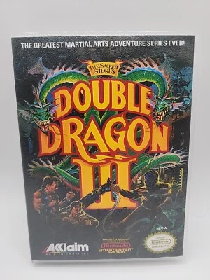 Double Dragon 3 III Sacred Stones Nintendo Entertainment System NES Custom Shell - Image 1 of 4