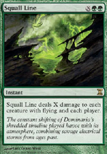 SQUALL LINE Time Spiral MTG Magic the Gathering Cards DJMagic - Image 1 of 1