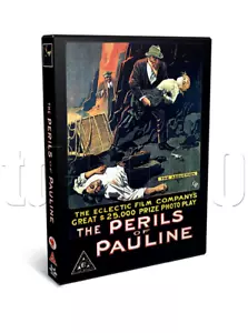 The Perils of Pauline (1914) Independent Movie Serial Cliffhanger (2 x DVD) - Imagen 1 de 14