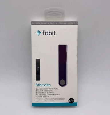 New Fitbit Alta Small Plum Purple Classic Accessory Band For Fitness Tracker NIB - Image 1 of 4